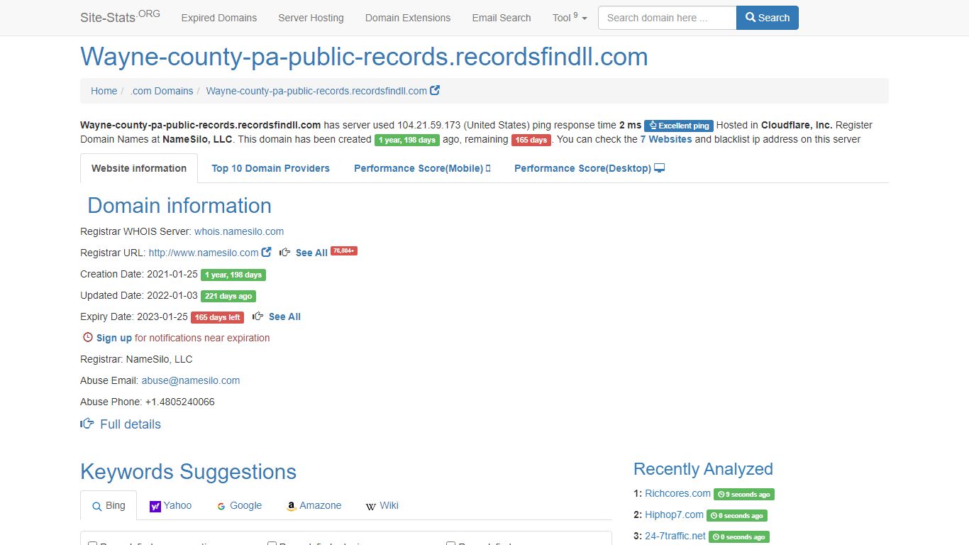 Wayne-county-pa-public-records.recordsfindll.com | 46 days ...